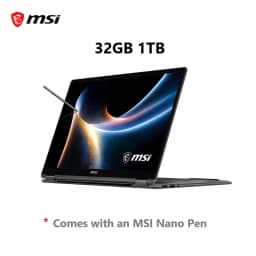 2026 MSI Prestige 14 Flip AI+ Laptop 14 Inch OLED FHD+ 60Hz IPS Screen Ultra X7-358H 32GB 1TB SSD Intel Graphics Notebook PC