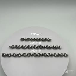 1 Piece Nominal Ø12.5mm Diameter, Length=128mm, 204mm, 243mm Optional, SUS304 Spiral Static Mixer Section