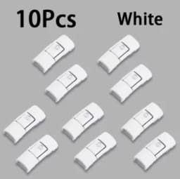 10Pcs Shoelaces Buckle Lock Metal Quick-Release No-Tie Shoe Laces Stylish Press-On Buckle Locks- Hassle-Free, Adjustable Fit