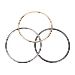 2pcs DIY Metal Round Bag Handle Repalcement Gold Silver Handbag Handles O-ring Tote Handbags Purse Handle DIY Bags Accessories