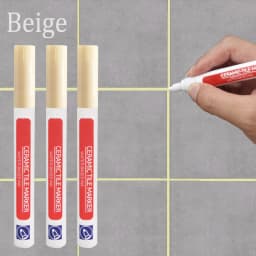 3PCS Tile Marker Tile Grout Repair Tile Grout RepairTiles Marker Joint Feeding Pen Tiles Paint Pen Erasable Whiteboard Marker
