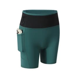 Women Summer Running Compression Shorts Quick Dry Marathon Trail Running Training Tights Sports Leggings Gym Pockets Yoga Pants