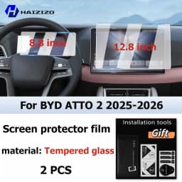 For BYD ATTO 2 2025-2026Car interior GPS navigation matte anti-glare protective film LCD screen tempered glass film accessories