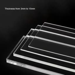 Transparent acrylic block platform jewelry holder organizer display stand for Bracelet Necklace Ring earring cosmetics riser