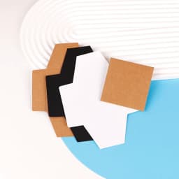 25/50Pcs Ready-made Kraft Paper Foldable Envelope Cards Jewelry Display Necklace Earrings Packages Handmade DIY Accessories