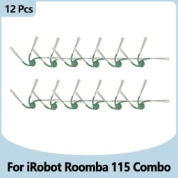 Fit For IRobot Roomba 115 Combo/115 Combo+ Vacuum Cleaner Replacement Parts Main Roller Brush Side Brush Filter Mop Pad Dust Bag