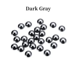 2/3/4/5/6/8/10/12/14 MM Acrylic Beads Pearl Imitation Half Round Flatback Colorful Bead For Jewelry Making DIY Accessories