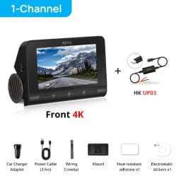 70mai 4K Dash Cam A810 Ultra HD Wide Angle View Built-in GPS ADAS 24h Parking Surveillance Support 4G LTE Remote Control