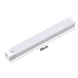 10-50cm USB Rechargeable LED Bar Lights Motion Sensor Night Light Portable Induction for Kitchen Cabinet Wardrobe Hallway
