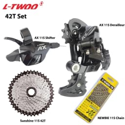LTWOO AX 1X11 Speed Groupset Shifter Rear Derailleur NEWBIE Chain for MTB mountain Bike Sunshine Cassette 11-42T 46T 50T 11-52T