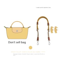 HAVREDELUXE Bag Strap For Longchamp Mini Bag Modified Strap Rope Free Punching 78cm Shoulder Strap havredeluxe