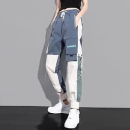 Black Work Pants for Women in Spring and Autumn 2024 New Ins Trendy and Versatile Slimming Elastic Ankle-Length Sports Pants