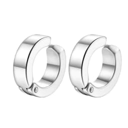 Non-pierced Earrings Clip On Retractable Earrings Men Women Ear Clips Classic Hip-hop Hoop Ear Bone Buckle Earrings Accessories