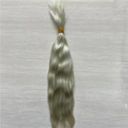 Top Quality 14 Colors Reborn Doll Mohair Wig 100% Pure Mohair Natural Black White Light Coffee Colors DIY BJD Doll Reborn Doll