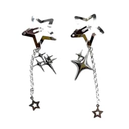 Star Hair Clips Cute Y2k Women's Accessories Durable Metal Glitter Snap Clips Hair Clips Star Bangs Clips Side Clips