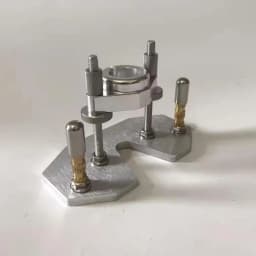 Engraving Auxiliary Bracket & Grooving Tool, Aircraft Aluminum Base with Stainless Steel Accessories for 20mm Machine