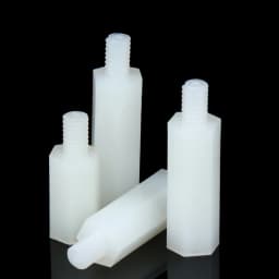 M2 M2.5 M3 M4 White Black Nylon Standoff Hex Column Support PCB Pillar Motherboard Standoffs Stud Plastic Male Female Spacer