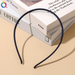 4mm Wide Thin Plastic Plain Headband for Women Girls Matte Hair Bands Teeth Comb DIY Skinny Hair Hoop Sport Hair Accessories