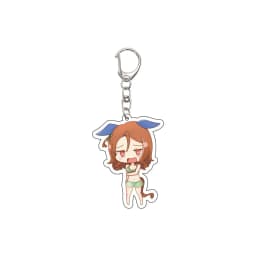 55MM Anime Pretty Derby Keychain Oguri Cap Special Week Silence Suzuka Tokai Teio Key Chain Acrylic Model Plate Christmas Gifts