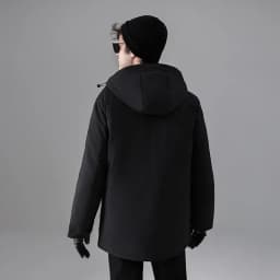Men's Down Coats and Parkas Mid-length Winter Jackets Padded Puffer Jacket Man Down Jacket Thick Detachable Inner Padding HWY103