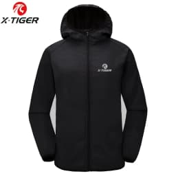 X-TIGER Ultralight Windbreaker Portable Foldable Hooded Jacket Unisex UV Protection Lightweight Outdoor Coat for Camping Hiking