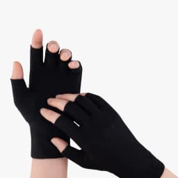 Beige Black Summer Half Fingers Gloves Breathable Thin Semi-Finger Driving Gloves Women Sunscreen Fingerless Elasticity Gloves