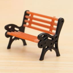 1:12 Dollhouse Mini Park Table Chair Miniature Bench Stool Rocking Chair Dolls House Furniture Accessories Kids Pretend Play Toy
