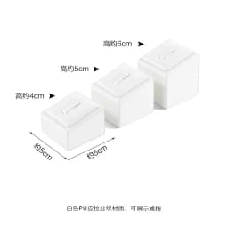 Pure WhiteJewelry Exhibitor Props Bracelet Earring Frame Wiredrawing Table Jewelry Tray Necklace Earring Ring Jewelry Display