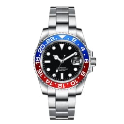 Customized Logo Reloj Men's Mechanical Automatic Wristwatch NH35 Movement 40mm Dial 100M Waterproof Sapphire Glass DIY Corgeut