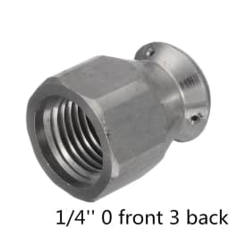 3/8" 1/8" 1/4" 1/2" Pressure Washer Clean Jetter Nozzle For Home Garden Supplies Drain Hose Nozzle Sewer