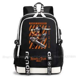 Attack on Titan Backpack Anime Mochila Student School Bag Boys Girls Gift Casual Daily Travel Rucksack