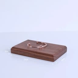 Walnut and Beech Wood Display Gift Base, Handmade Doll Display Stand, Simple Jewelry Tray, Cosmetics Organizer ,Jewelery Holder