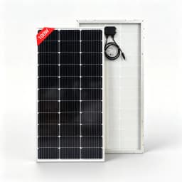 100W 200W 300W 400W Solar Panel 18V Rigid Glass Photovoltaic Panel Monocrystaillne Solar Cell For 12V/24V Battery Charger