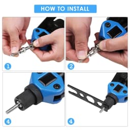 Degreat Rivet Nut Pliers Set, Thread Rivet Pliers Set, 110 Rivet Nuts in M5 M6 M8 M10 M12, Heavy Duty Hand Riveter Rivet Nut Gun