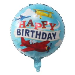 50pcs 18inch Round Foil Balloon Happy Birthday Inflatable Foil Helium Balloons Birthday Party Decoration Kids Toys Air Globos