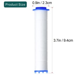 10-Piece Handheld Shower Filter Set, Hard Water Replacement Filters, Remove Chlorine & Harmful Substances, Shower Experience