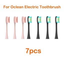 For Oclean Flow/X/ X PRO/ Z1/ F1/ One/ Air 2 /SE Replacement Heads Brush Heads Soft DuPont Sonic Toothbrush Vacuum Bristle