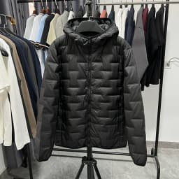 Warmth God Clothes! 90 Duck down Filling! Lightweight Padded Jacket Winter Outdoor Casual Heat Pressed Sports Hooded Coat