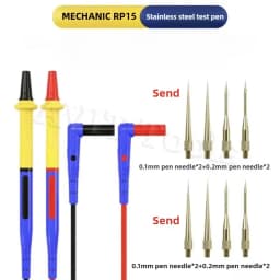 MECHANIC RP4 Multimeter Test Cable Ultra Thin Multimeter Test Leads Replaceable Pen Tip Universal To Pointer/Digital Multimeter