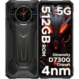 Doogee S200 Plus 5g Ai Rugged Phone 32Gb (12+20) 512Gb Dimensity 7300 Gaming Mobile Phone 1.32'' Rear Display Main Screen