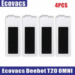 Ecovacs Deebot T20 Omni T20e Accessories Main Side Brush Mop Cloth HEPA Filter Dust Bag Replacement Spare Parts