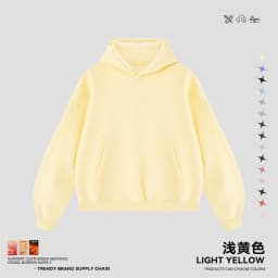JMD Retro Winter 390gsm Washed Fleece Solid Hoodie For Man Unisex Boxyfit Distressed Soft Warm Hooded Pullovers Coat QH0161