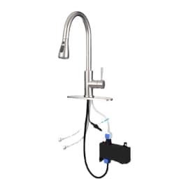 GEGVE Smart Infrared Sensing Inductive Pull-out Kitchen Sink Faucet Multifunctional Hot Cold Tap Tap Washbasin Faucets Mixer
