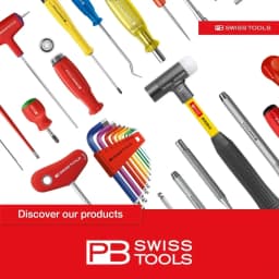 PB Swiss Tools PB 971.C6 and E6 Empty Modular BitBlock Holder Plastic Storage Rack Holds 10PCS 1/4" C6 & E6 Screwdriver Bits