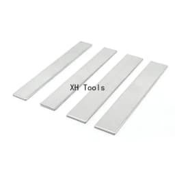 1Pcs Length 500mm T3 Tinned Copper Bar Purple Copper Flat Strip Thickness 2mm 3mm 4mm 5mm Conductive Grounding Plate Busbar