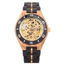 BOBO BIRD Wooden Automatic Mechanical Watch Men New Top Luxury Wristwatch Fashion Luminous Clock Great Gift Wood Box Custom Logo