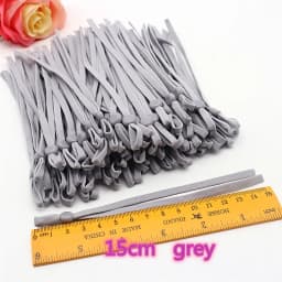 10-12CM Mask Elastic Band 15cm Colorful Mask Elastic Band Mask Rope Belt Adjustable Ear Hook Sewing Accessories 50/100pcs