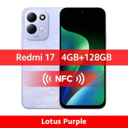 New Xiaomi Redmi 17 4G Smartphone Global Version 6.9" Display 120Hz 7500mAh 45W Turbo Charging 50MP Camera MTK Helio G91-Ultra C
