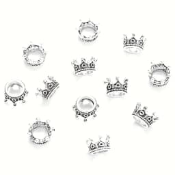 Dollhouse Mini Crown, Metal Doll Crown, Mini Alloy Tiara, Suitable for Doll Headwear Accessories. Doll Crown Accessory Pendant