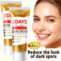 3 Day Pore +Dark Spot Brightening Cream, Containing Collagen, Niacinamide, and Vitamin C, Deeply Moisturizes, Reduces the Appearance of Dark Spots, Tightens Pores, Evens Out and Brightens Skin Tone, Quickly Brightens Skin Tone, Suitable for All Skin Types